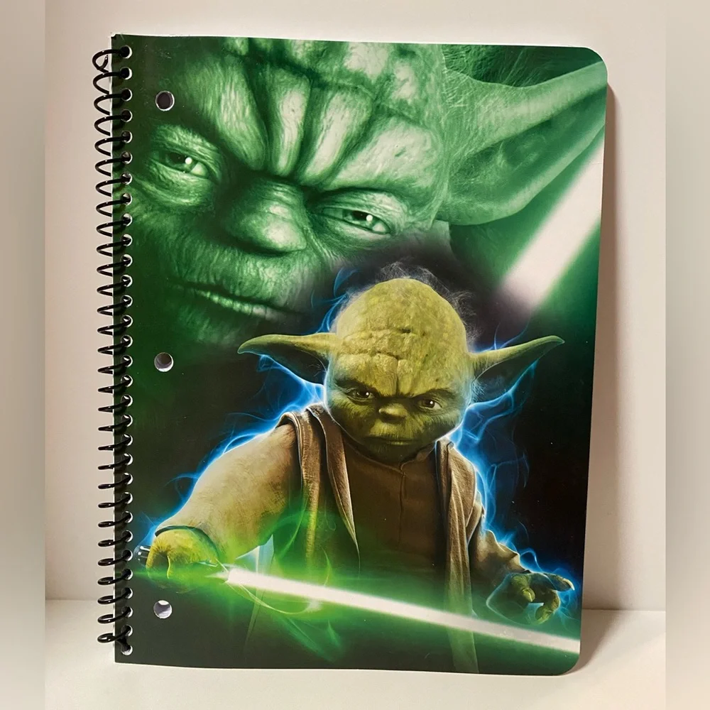 Star Wars Notebook Bundle Lucasfilm Spiral Yoda Chewbacca Darth Vader Stationery